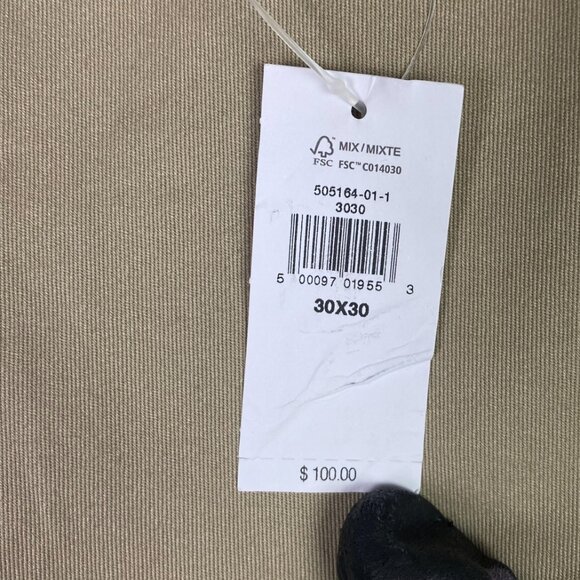 Banana Republic Rapid Movement Chino Skinny Pants Mens 30 x 30 Fit 32x29 Khaki - Picture 8 of 16